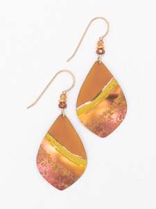 Holly Yashi Golden Shore Shorebreak Earrings