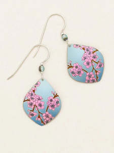 Holly Yashi Light Blue Spring In Bloom Earrings