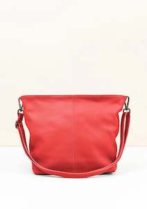 La Lupa Roma Lola Shoulder/Crossbody Bag - Coral