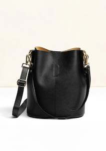 La Lupa Roma Livia Crossbody/Shoulder Bag - Black