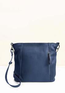 La Lupa Roma Valentina Crossbody/Shoulder Bag - Navy