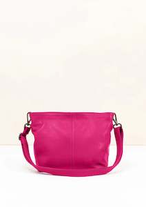 La Lupa Roma Lola Petite Shoulder/Crossbody Bag - Fuchsia Pink