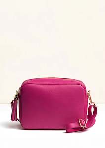 La Lupa Roma Allegra Crossbody/Shoulder Bag - Fuchsia Pink