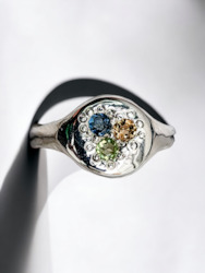 Kaleidoscopic Signet ring