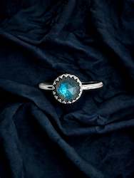 Labradorite ring - sweetie