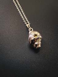 Mowhanau Seashell Pendant - Citrine