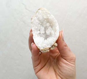 Candle: Quartz Geode | Harmony