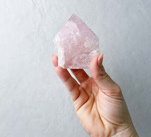 Rose Quartz Polished Point | Love