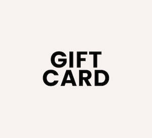 Digital Gift Card