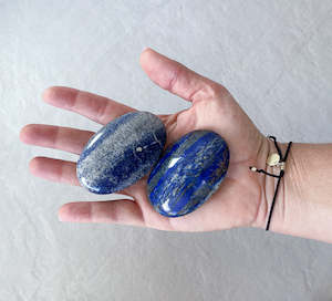 Lapis Lazul Palm Stone | Spiritual Awakening