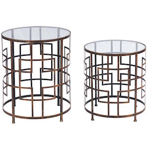 Gift: Le Forge Railey Side Tables