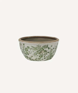 French Country Botanical Pot Small