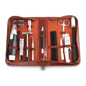 Men's Republic Grooming Kit - 12 Pieces in Zipper Bag