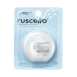 GC Ruscello Floss Unwaxed White 30m