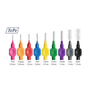 Interdental Brushes: TePe Interdental Brushes pk of 8