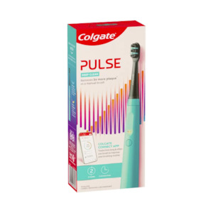 Colgate: Colgate Pulse Deep Clean Electric Toothbrush - Green