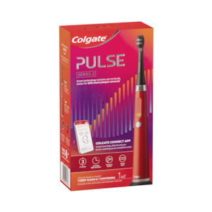 Colgate: Colgate Pulse Series 2 Electric Toothbrush - Red (Whitening)