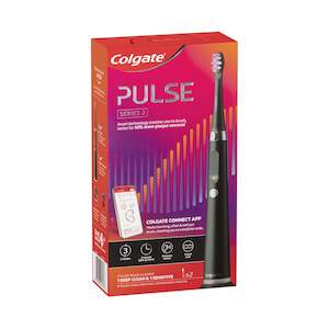 Colgate Pulse Series 2 Electric Toothbrush - Black (Sensitive)