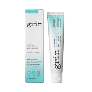 Grin 100% Natural Cool Mint Toothpaste 100g