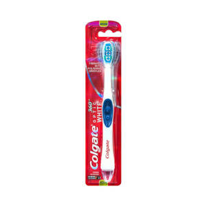 Colgate 360 Optic White Sonic Soft Toothbrush