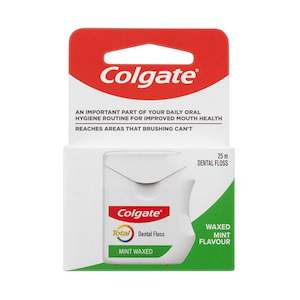 Colgate Total Mint Waxed Floss 25m