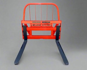 Skid Steer Attachments 1: PALLET FORKS - Lockable Slide Type