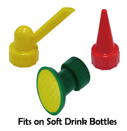 Plastic Screw Top Waters x 6