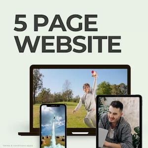 Five Page Website