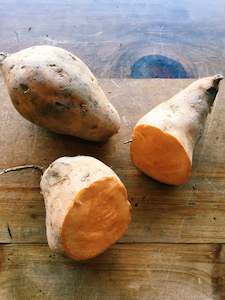 Specialised food: Kumara Romanua "Golden"