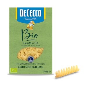 De Cecco Organic Fusilli n34 500g