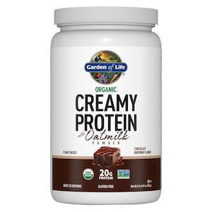 Garden Of Life Creamy Protein With Oatmilk - Chocolate Brownie 920g