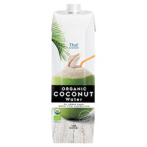 Health food: Thai Coco Organic Coconut Water 1L