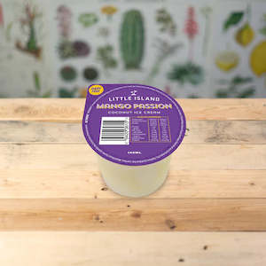 General store operation - mainly grocery: Little Island - Organic Mango & Passionfruit Ice Cream - [145ml] - In Store/Click & Collect Only