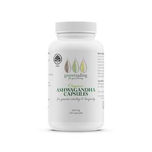 Green Trading - Organic Ashwagandha - [120 Caps]