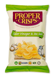 General store operation - mainly grocery: Proper Crisps - Cider Vinegar [140g]