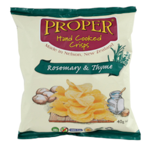 General store operation - mainly grocery: Proper Crisps - Rosemary & Thyme [40g]