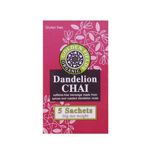 Golden Fields - Organic Dandelion Chai Tea - [5 Bags]