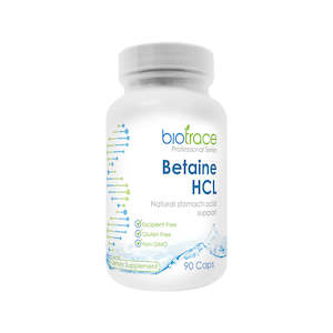 Biotrace - Betaine HCL - [90 Caps]