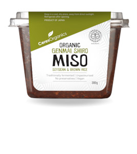 General store operation - mainly grocery: Ceres - Organic Genmai Shiro Miso - [300g]