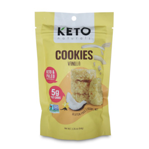 Keto Naturals - Keto Vanilla Cookies - [64g]