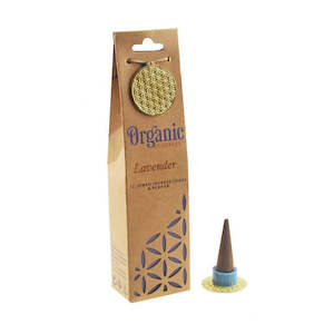 Organic Goodness Incense Cones - Lavender