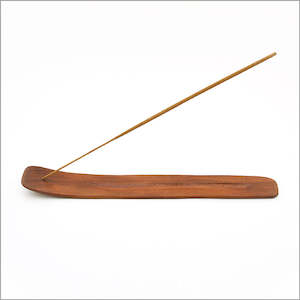 General store operation - mainly grocery: Plain Wooden Incense Holder