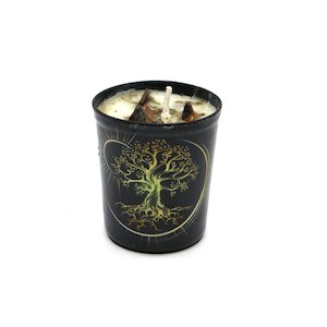 General store operation - mainly grocery: Votive Holder - Tree of Life [Glas]