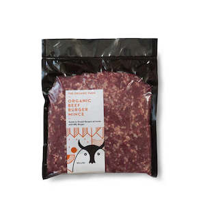 The Organic Farm Butcher - Organic Beef Burger Mince - [900g] - In Store/Click &…