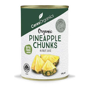 Ceres - Organic Pineapple Chunks in Pineapple Juice - [425g]