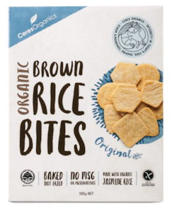 General store operation - mainly grocery: Ceres - Organic Brown Rice Bites Salt - [100g]