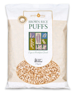 Good Morning Cereals - Organic Brown Rice Puffs - [175g]