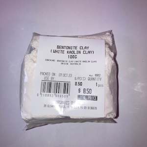 Organics Out West - Bentonite Clay {Kaolin} - [100g]