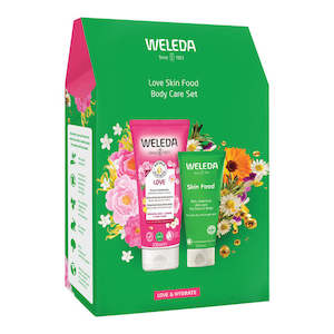 Weleda - Love Skin Food Body Care Set - Love Body Wash & Skin Food - [200ml & 75ml]