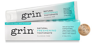 General store operation - mainly grocery: Grin - Fluoride Free Toothpaste (Cool Mint) - [100g]